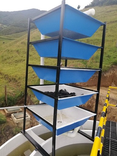 Sistema de aireación en fibra de vidrio
