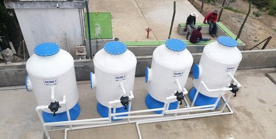 Batería de filtros