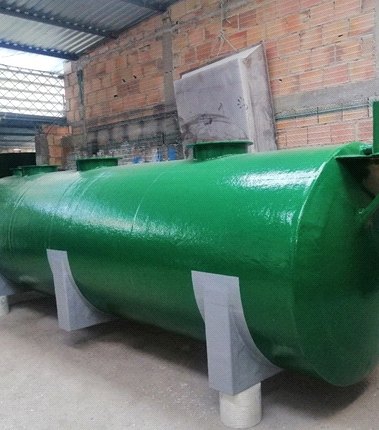 Reactor anaerobio compacto